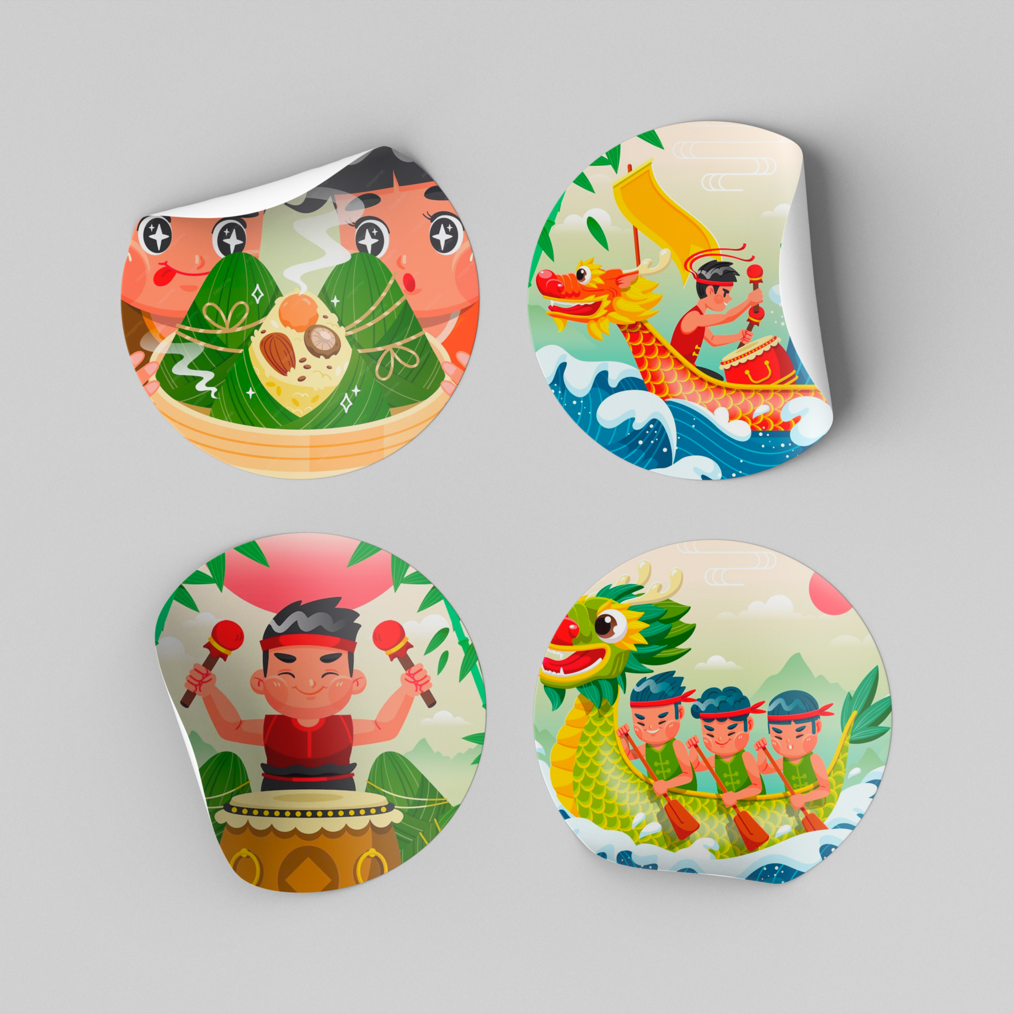 In Sticker/Tem nhãn/Decal Kraft - In Ấn Khải Huy